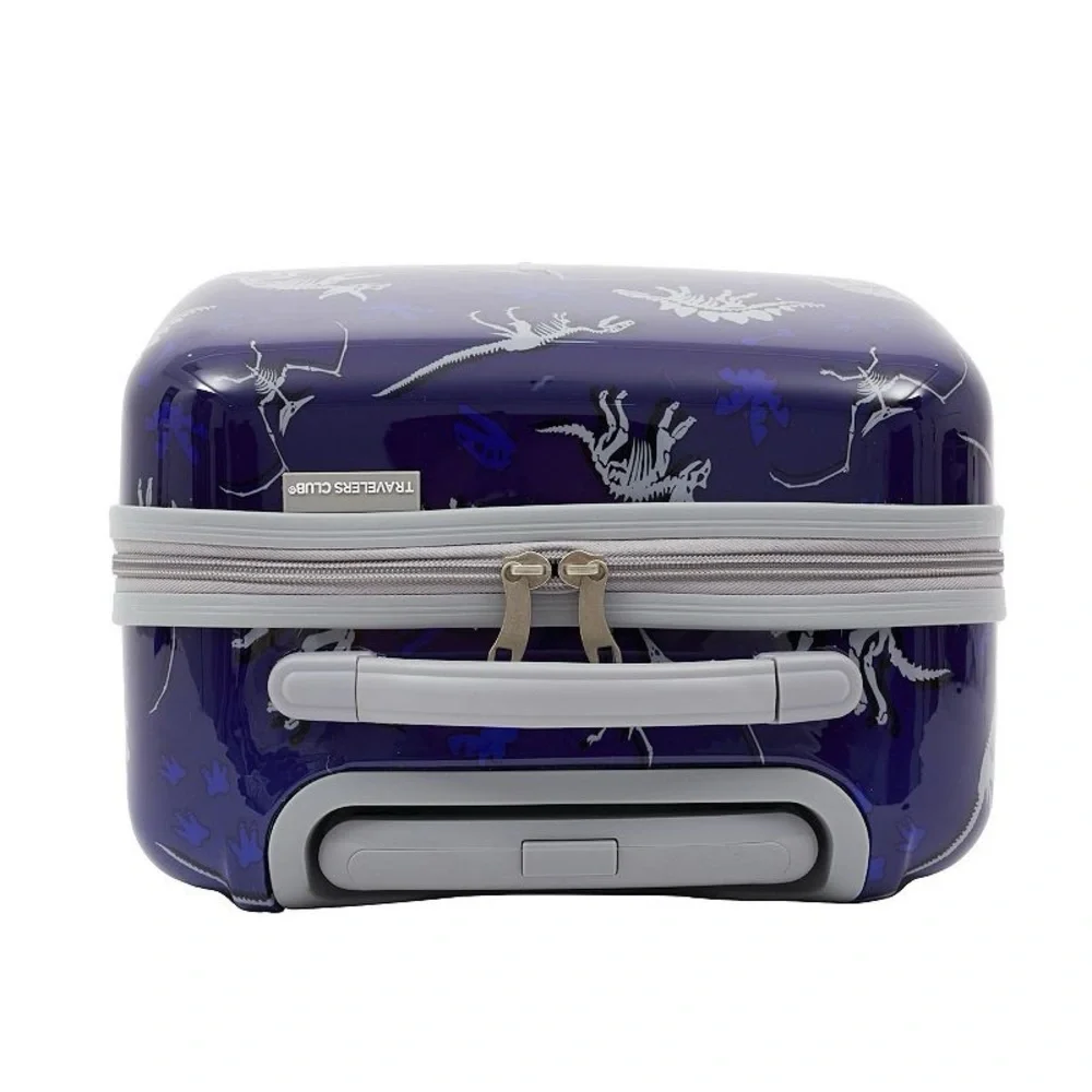 Travelers Club Kid's 4-PCs Carry-On Luggage, Backpack, Lunch Bag, Neck Pillow